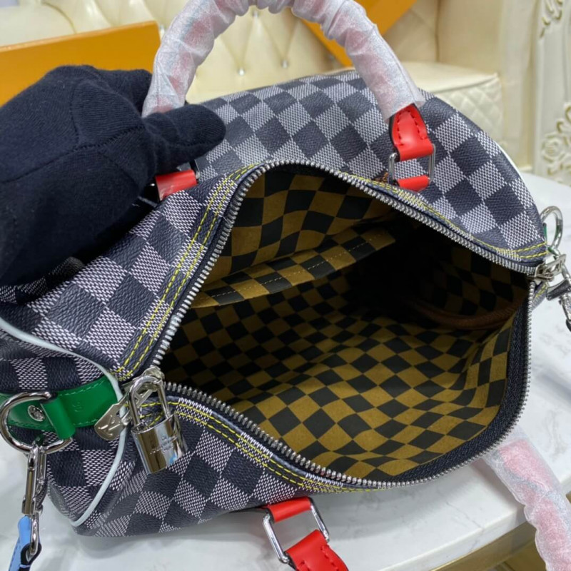 Louis Vuitton Damier Canvas Speedy Bandouliere 30 N40236-9