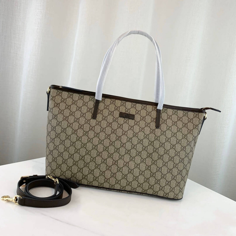 Gucci GG Supreme Zip Medium Tote Bolsa 353437-1
