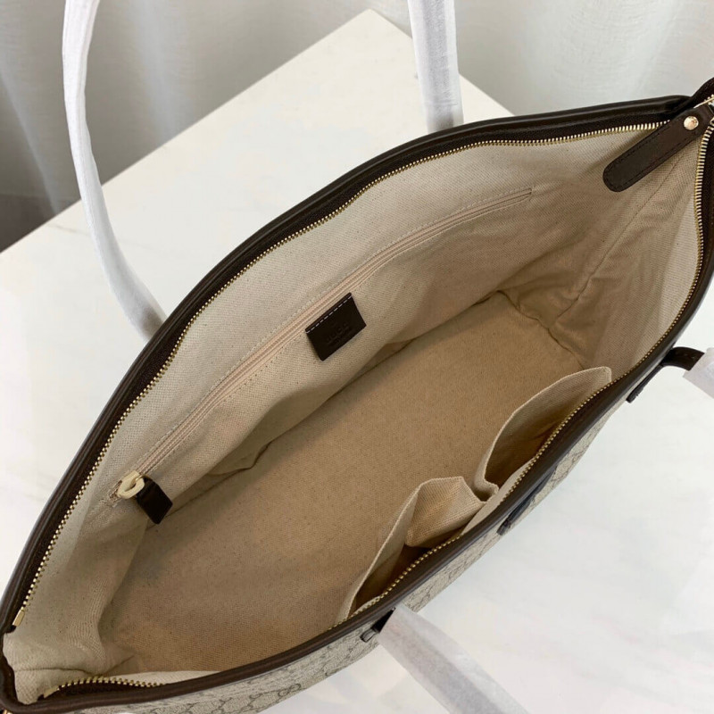 Gucci GG Supreme Zip Medium Tote Bolsa 353437-8