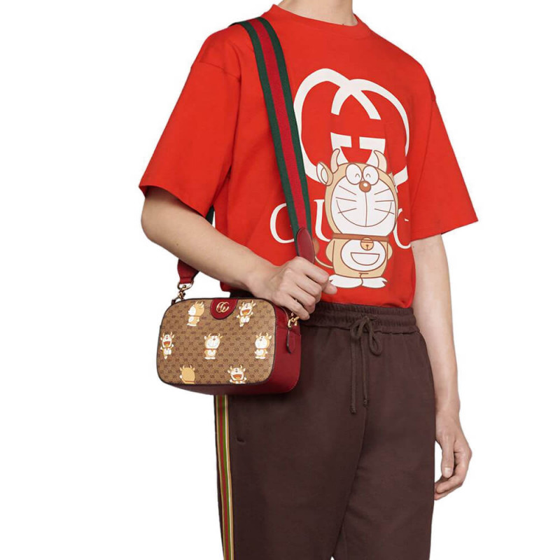 Doraemon x Gucci Bolso de hombro pequeño 574886-1