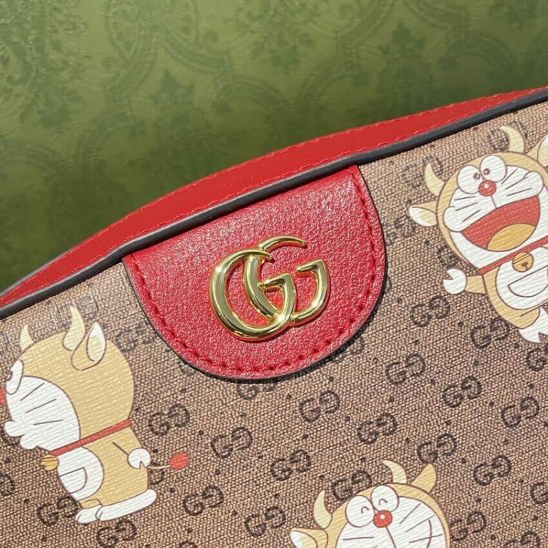 Doraemon x Gucci Bolso de hombro pequeño 574886-4