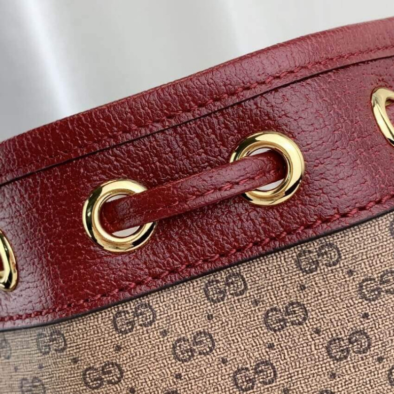 Doraemon X Gucci Mini Bucket Bolsa 647801-8