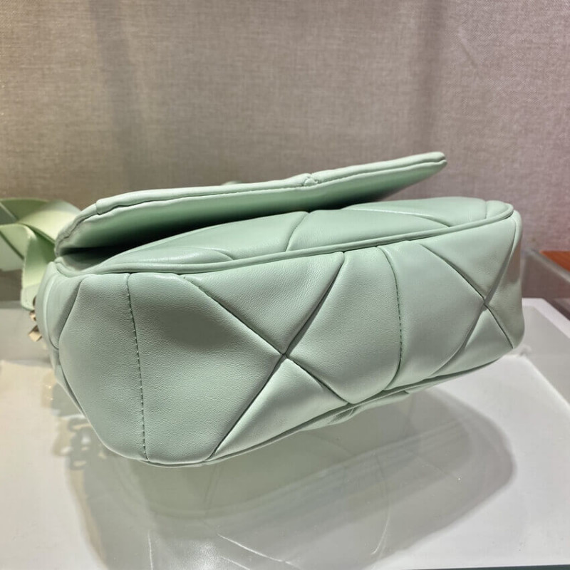 Sistema Prada Bolsa de mosaico de cuero Lambskin 1BD292-8