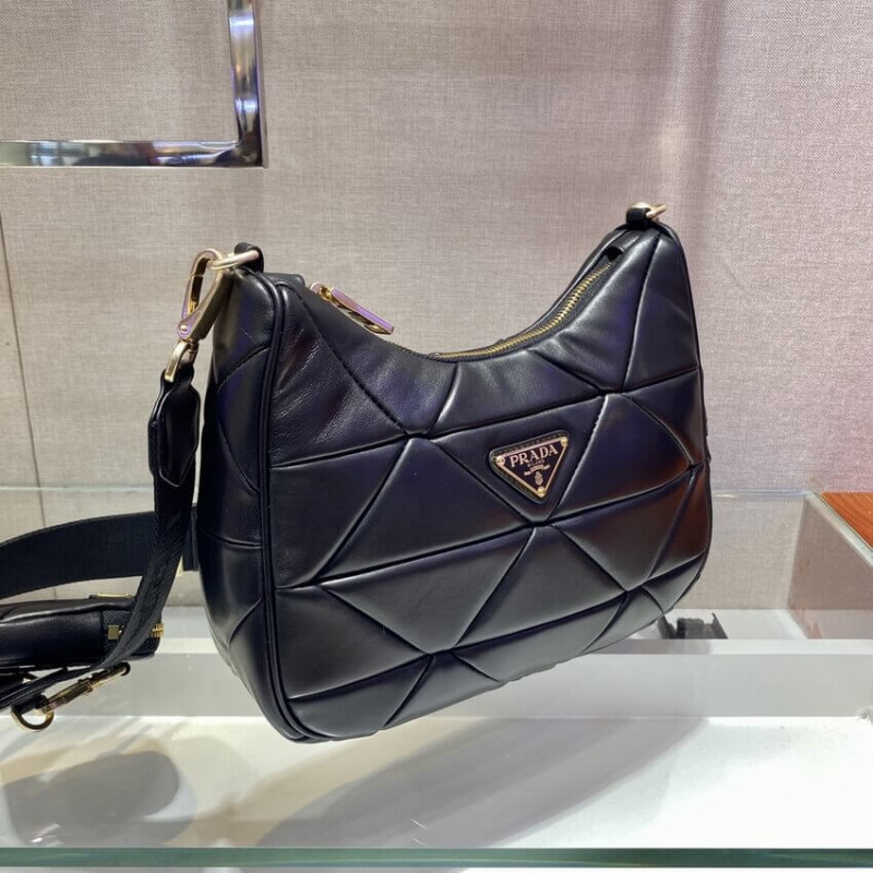 Bolso de hombro de oveja de Prada 1BC151-3