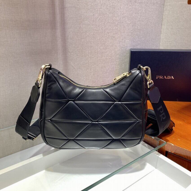 Bolso de hombro de oveja de Prada 1BC151-4