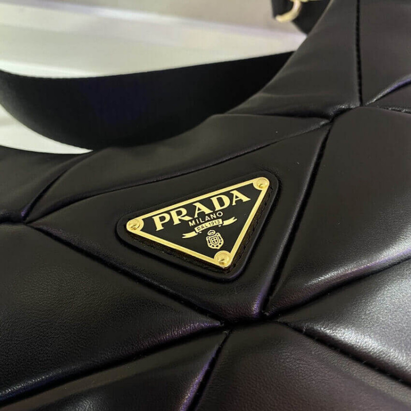 Bolso de hombro de oveja de Prada 1BC151-5