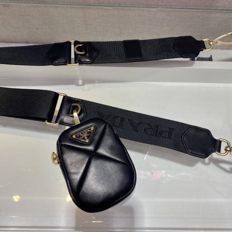 Bolso de hombro de oveja de Prada 1BC151-7