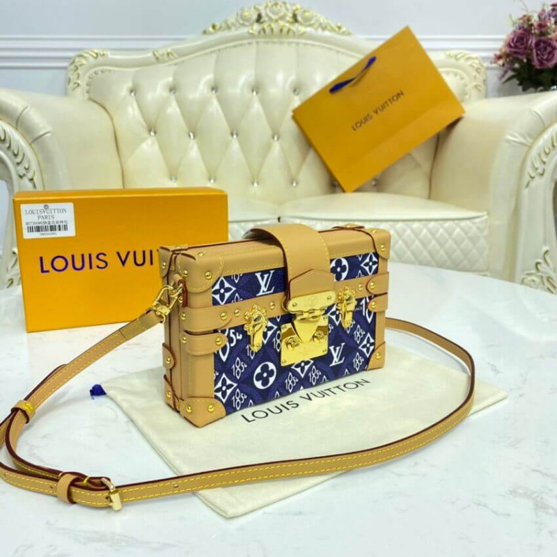 Louis Vuitton desde 1854 Petite Malle M57212 Azul-2