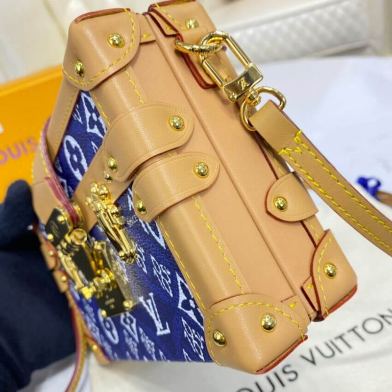 Louis Vuitton desde 1854 Petite Malle M57212 Azul-6