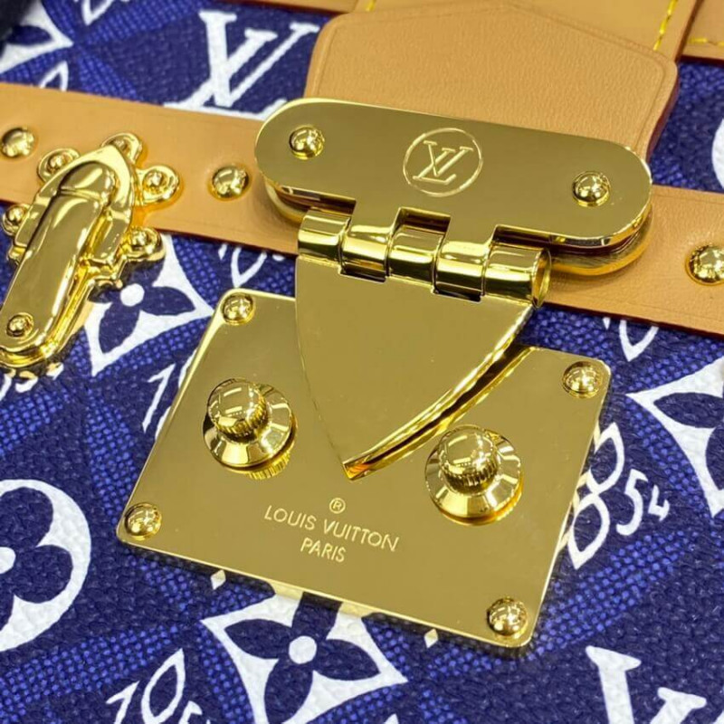 Louis Vuitton desde 1854 Petite Malle M57212 Azul-8