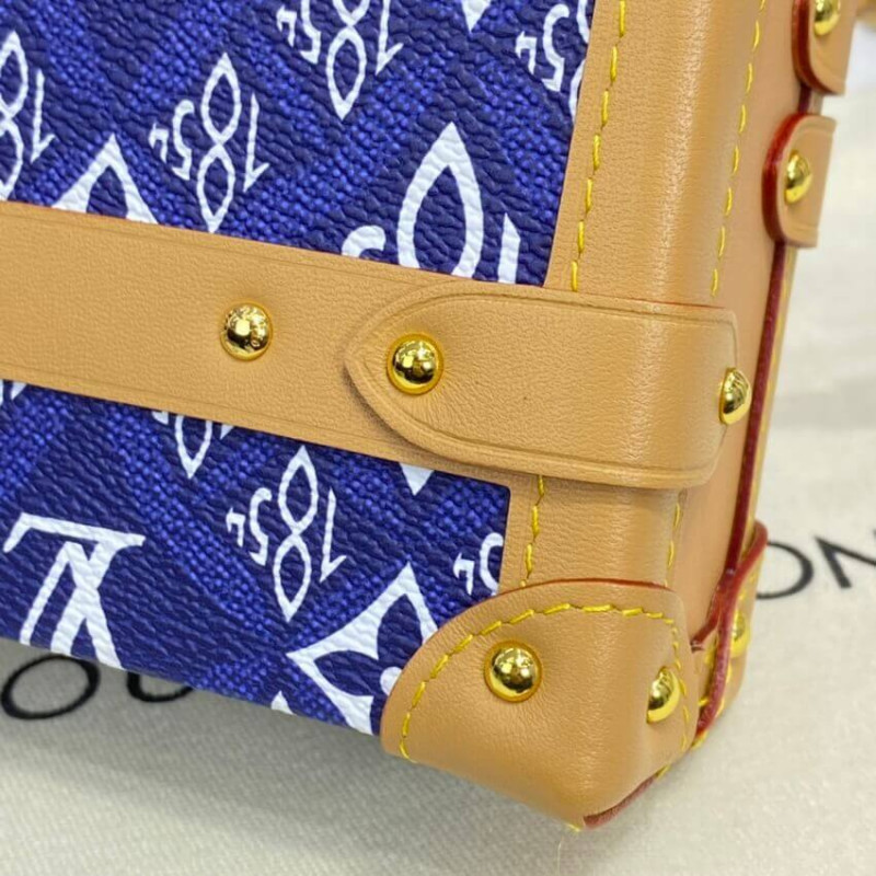 Louis Vuitton desde 1854 Petite Malle M57212 Azul-9