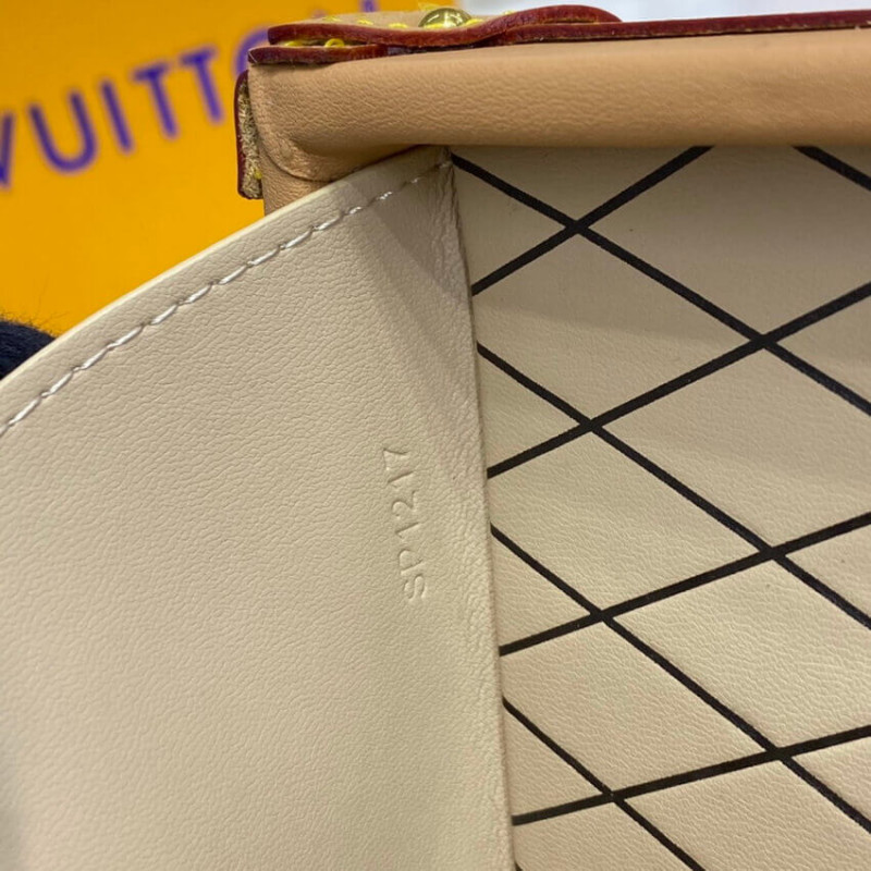 Louis Vuitton desde 1854 Petite Malle M57212 Azul-12