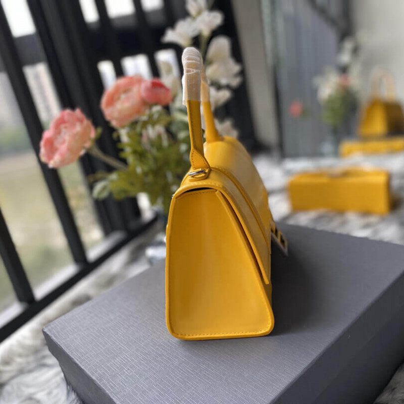 Balenciaga Hourglass s Box de piel de ternera-1