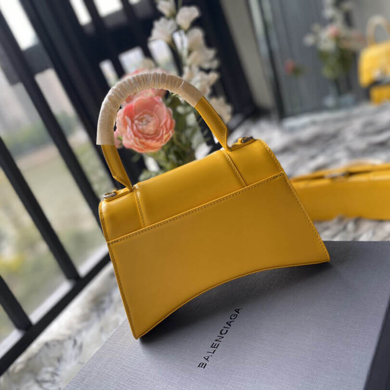 Balenciaga Hourglass s Box de piel de ternera-2