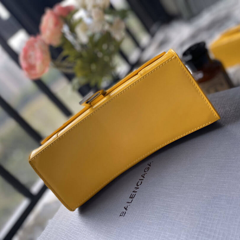 Balenciaga Hourglass s Box de piel de ternera-3