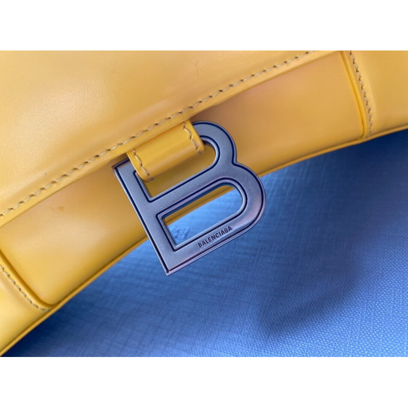 Balenciaga Hourglass s Box de piel de ternera-4