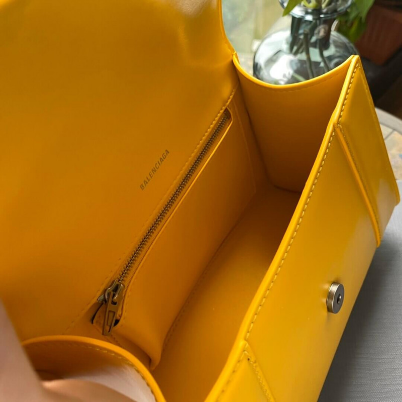 Balenciaga Hourglass s Box de piel de ternera-8