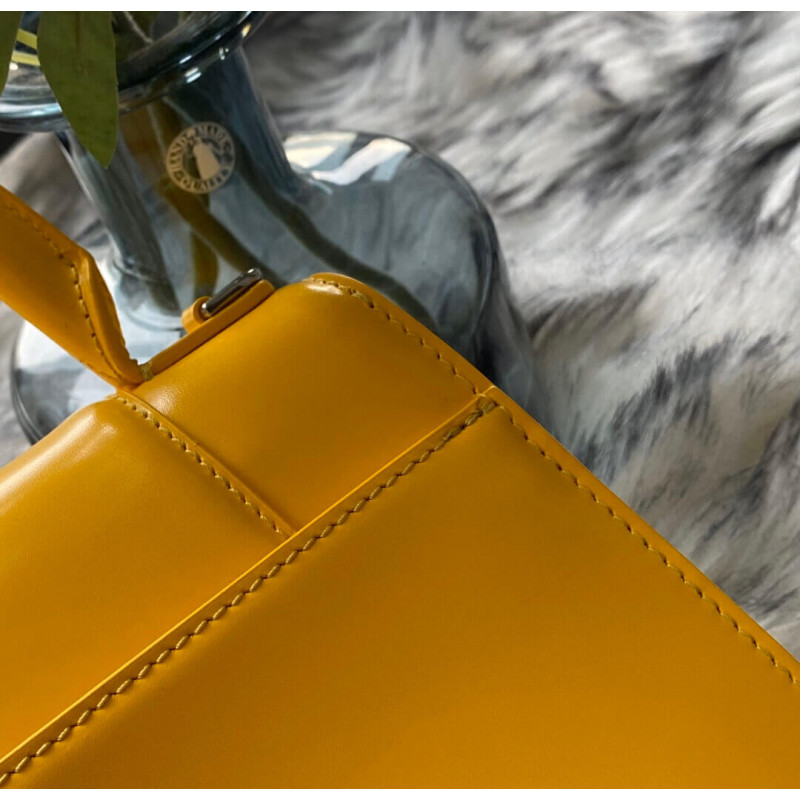 Balenciaga Hourglass s Box de piel de ternera-9