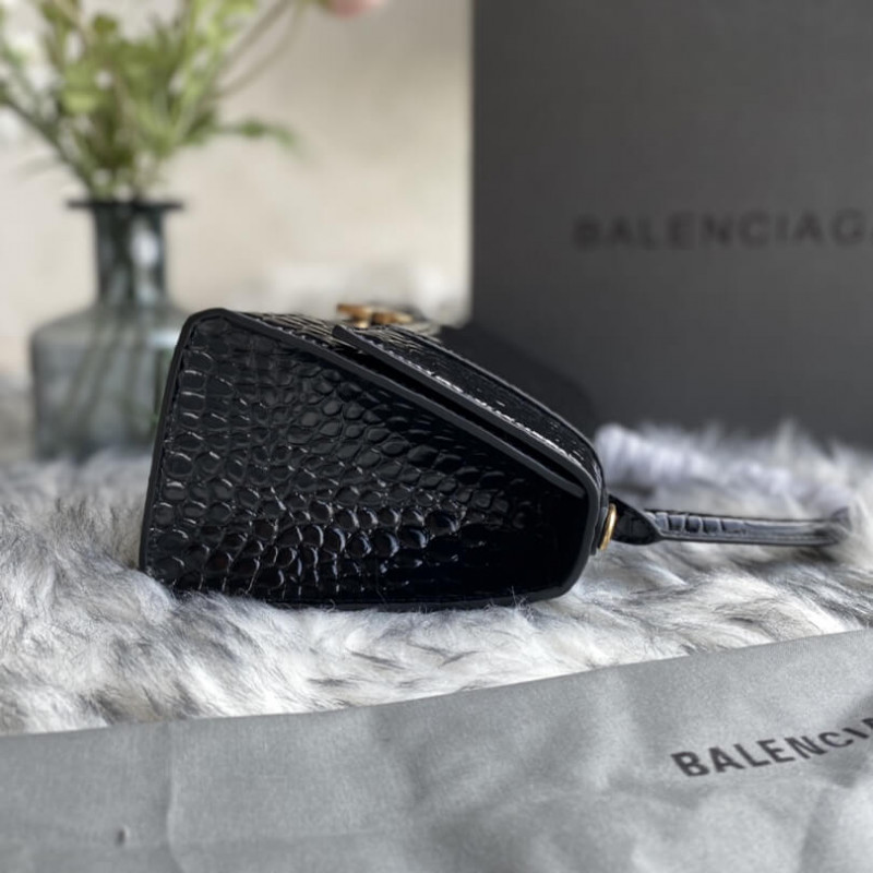 bolso de cuero con efecto Croc Balenciaga Sour-Effect-3