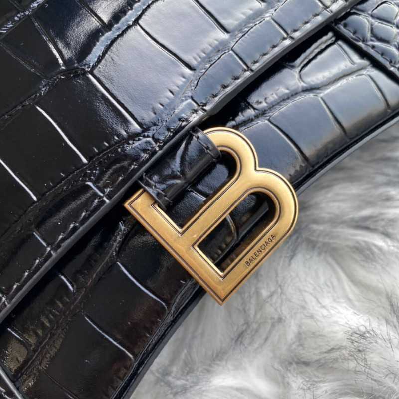 bolso de cuero con efecto Croc Balenciaga Sour-Effect-5