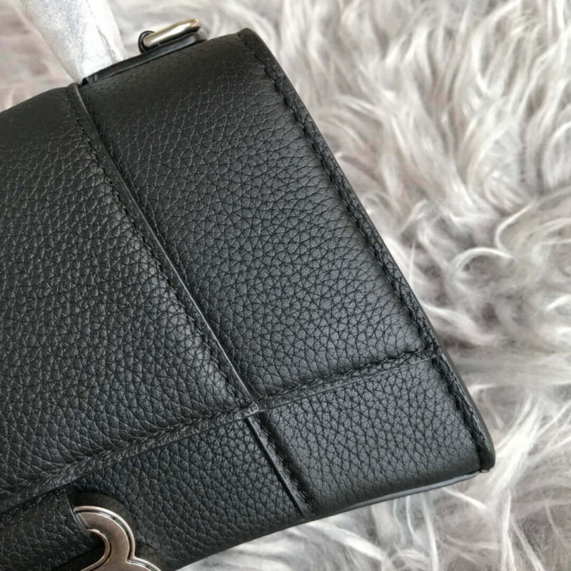Balenciaga Hourglass XS Tote de cuero texturizado-5