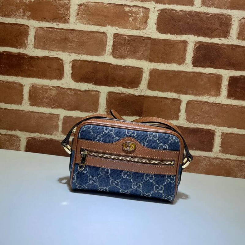 Gucci Denim Ophidia GG Mini Bolsa 517350-1