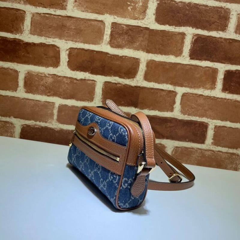 Gucci Denim Ophidia GG Mini Bolsa 517350-2