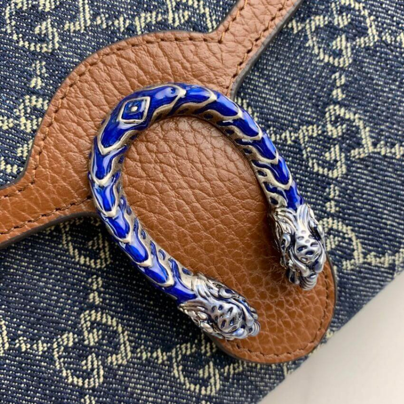 Gucci Denim Dionysus Mini cadena Bolsa 401231-9