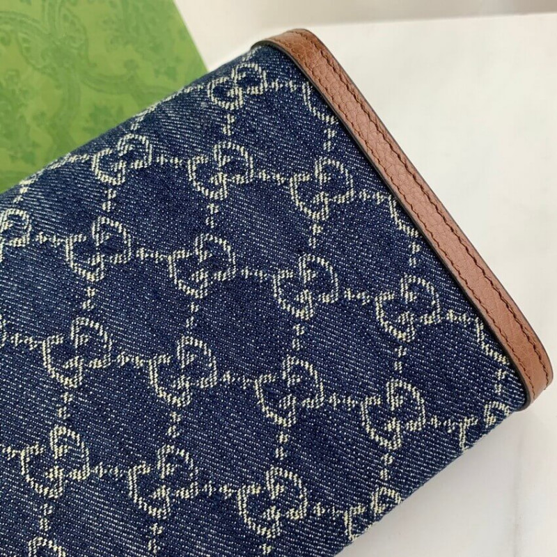Gucci Denim Dionysus Mini cadena Bolsa 401231-10