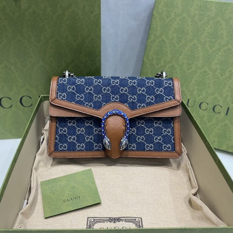 Gucci Denim Pequeño bolso de hombro Dionysus 400249-4