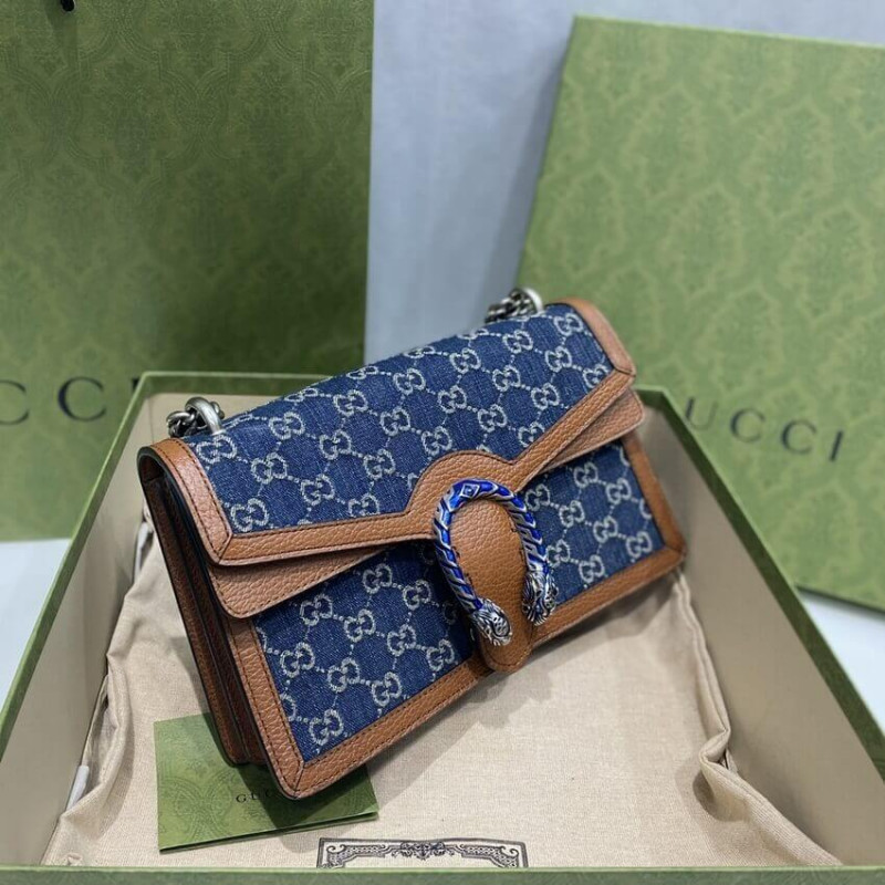Gucci Denim Pequeño bolso de hombro Dionysus 400249-5