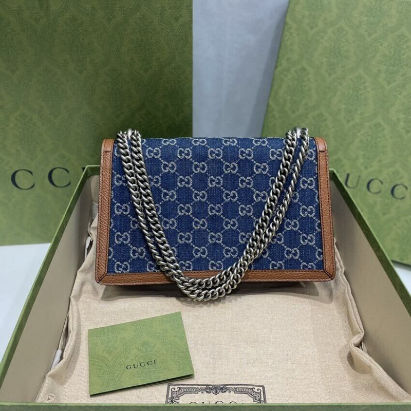 Gucci Denim Pequeño bolso de hombro Dionysus 400249-6