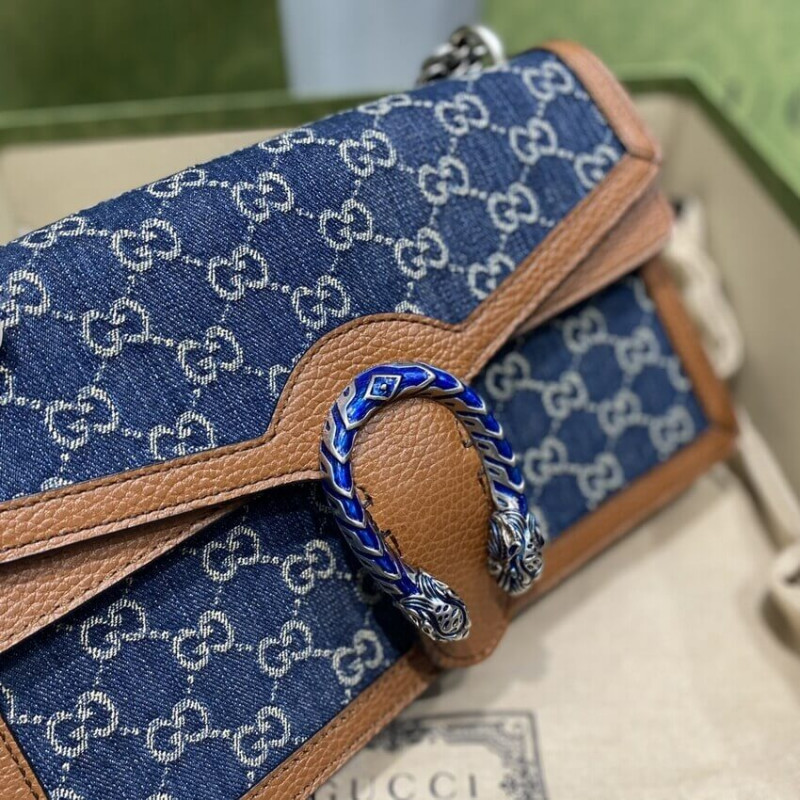 Gucci Denim Pequeño bolso de hombro Dionysus 400249-7