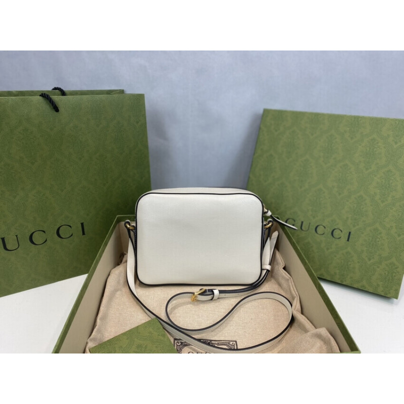 Gucci Horsebit 1955 Bolso de hombro de cuero pequeño 645454-5