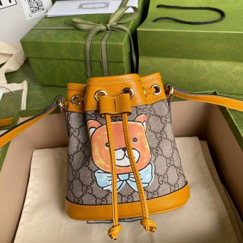 Kai x Gucci Ophidia Mini Bucket Bolsa-2