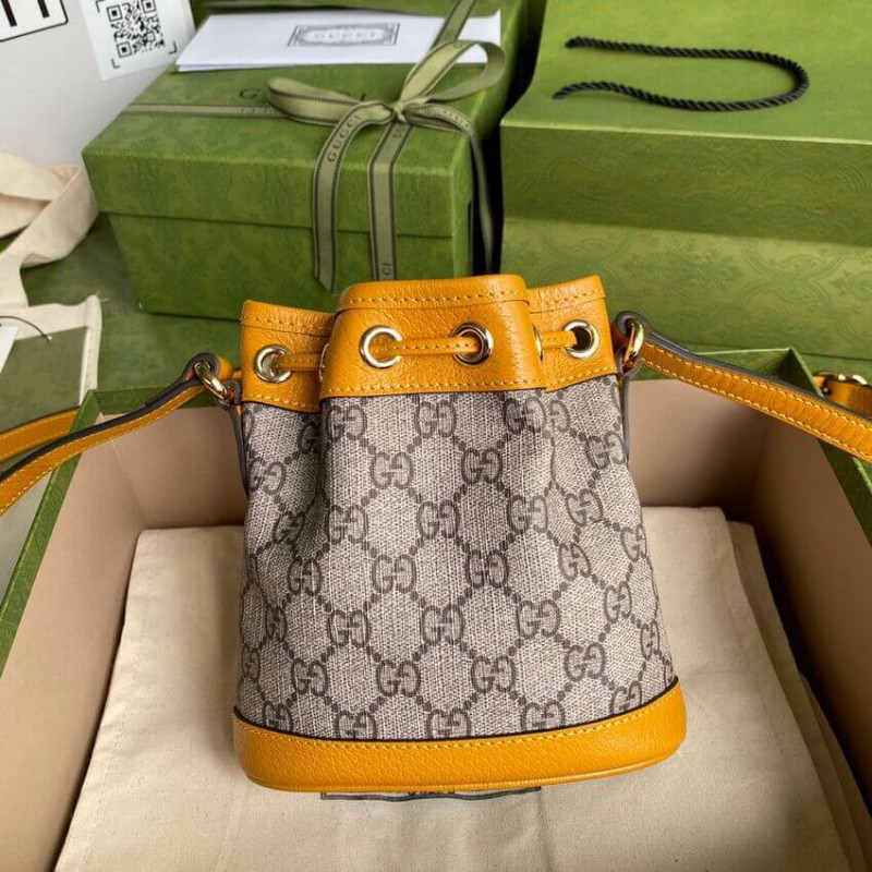 Kai x Gucci Ophidia Mini Bucket Bolsa-3