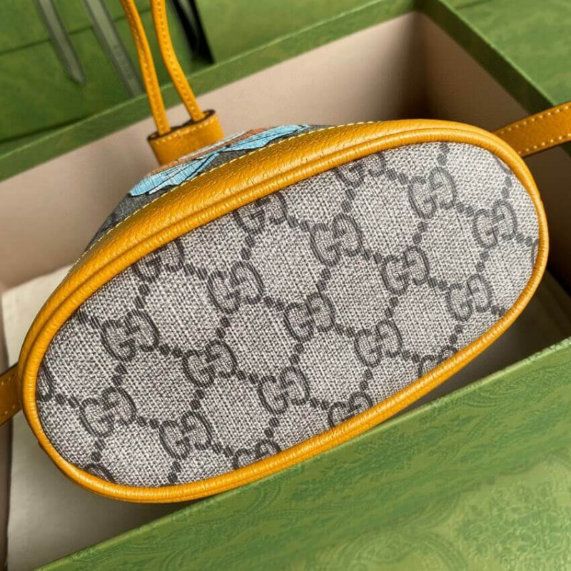 Kai x Gucci Ophidia Mini Bucket Bolsa-4