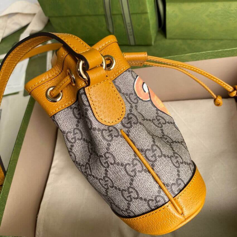 Kai x Gucci Ophidia Mini Bucket Bolsa-5