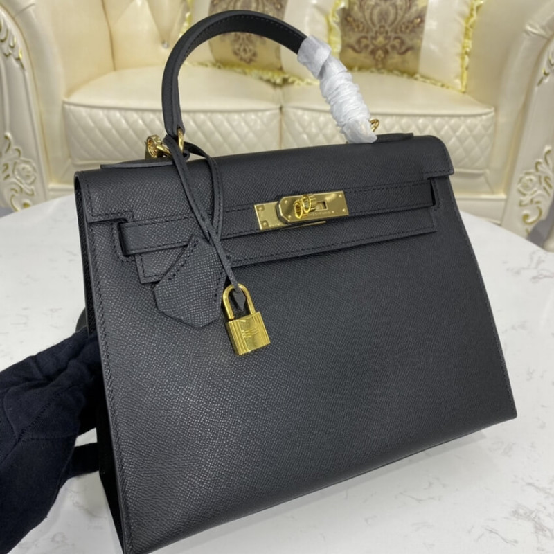 Hermes Kelly Bolsa 28 Epsom Leather-5