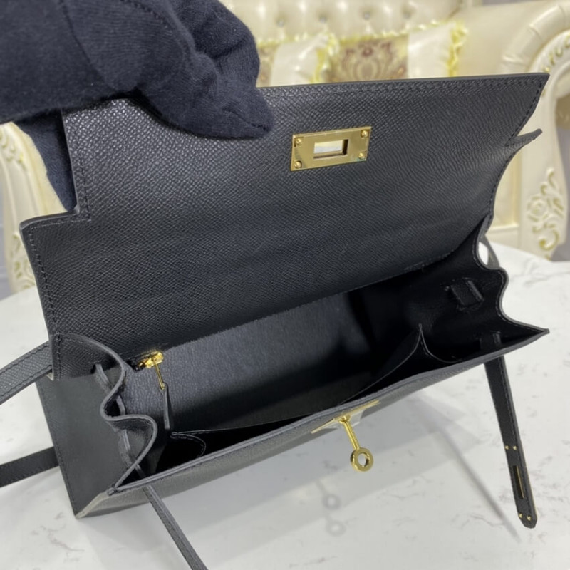 Hermes Kelly Bolsa 28 Epsom Leather-11