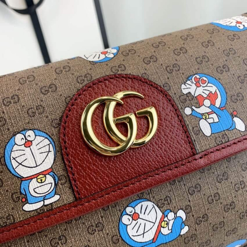 Doraemon x Gucci Bolsa de cinturón pequeño 647817-5
