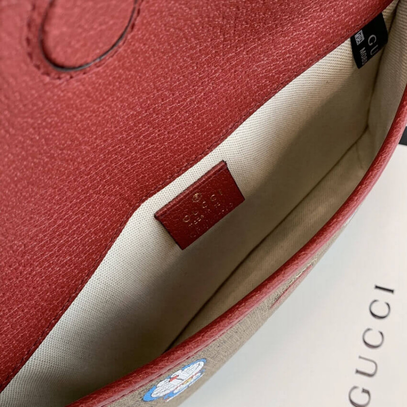 Doraemon x Gucci Bolsa de cinturón pequeño 647817-9