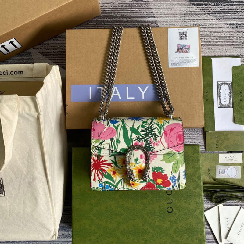 Gucci Dionysus Ken Scott Print Mini Bolsa 421970-1