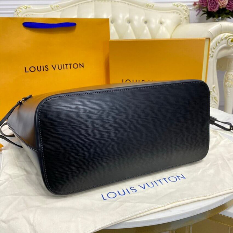 Louis Vuitton Epi Leather Neverfull MM M40392 Negro-6