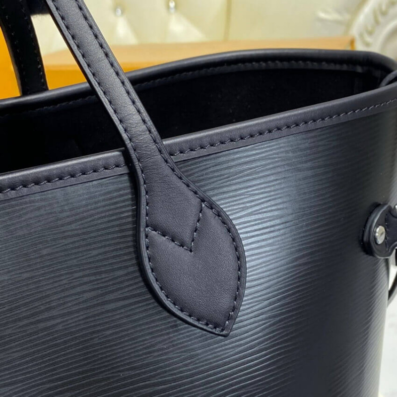 Louis Vuitton Epi Leather Neverfull MM M40392 Negro-10