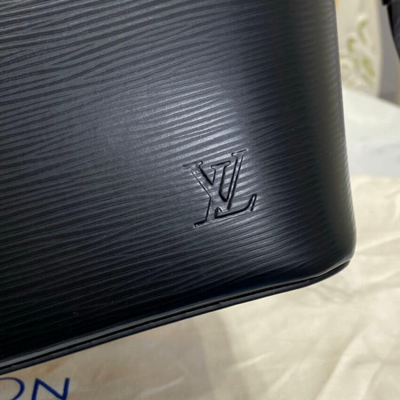 Louis Vuitton Epi Leather Neverfull MM M40392 Negro-11