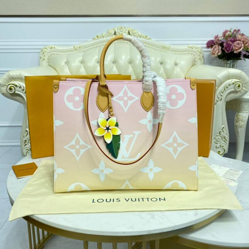 Louis Vuitton Onthego GM M57461 Pink-3