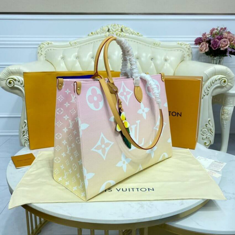 Louis Vuitton Onthego GM M57461 Pink-4