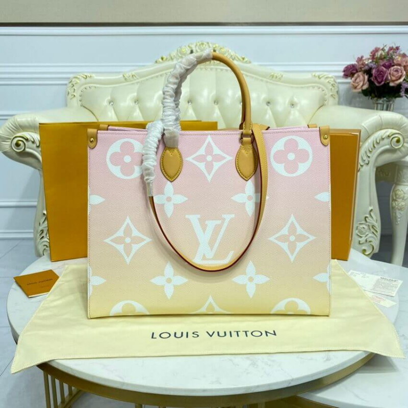 Louis Vuitton Onthego GM M57461 Pink-5