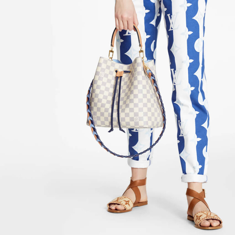 Louis Vuitton Neonoe MM N50042 Azul-1